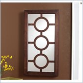 Holly & Martin Peyton Wall-Mount Jewelry Mirror in Espresso