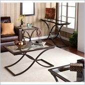Holly & Martin Roxburgh Table Collection with Mirror in Black
