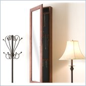 Holly & Martin Sophia Wall-Mount Jewelry Mirror in Cherry