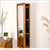 Holly & Martin Sophia Wall-Mount Jewelry Mirror in Plantation Oak