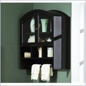 Holly & Martin Sophie Top Wall Cabinet in Black