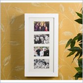Holly & Martin Stella Photo Display Wall-Mount Jewelry Armoire in White