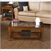 Holly & Martin Suffolk Slate Cocktail Table in Brown Cherry