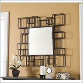 Holly & Martin Vallejo Wall Mirror in Textured Espresso