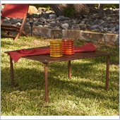Holly & Martin Wilson Picnic Table In-a-Bag in Dark Brown Wood
