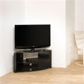 Techlink Corner Bench Three Shelf TV stand Black