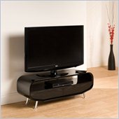 Techlink Ovid Evo TV Stand in High Gloss Black