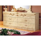 camelgroup Barocco Double Dresser in Ivory