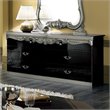 ADD TO YOUR SET: camelgroup Barocco Double Dresser in Black w/Silver