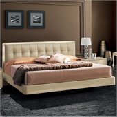 camelgroup LaStar Plano Bed in Ivory