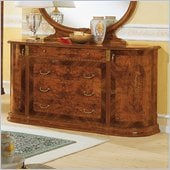 camelgroup Milady Double Dresser in Walnut