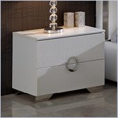 Dupen Coco Nightstand in White