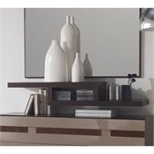 Benicarlo 112 Series Floating Shelf in Wenge/Capuccino