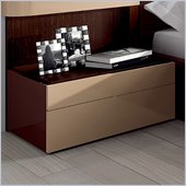 Benicarlo Maya Nightstand in Dark Wenge