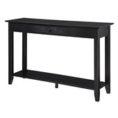 Convenience Concepts American Heritage Console Table in Black