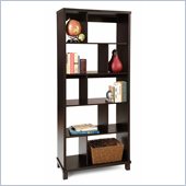 Convenience Concepts Northfield 5 Tier Bookshelf in Espresso