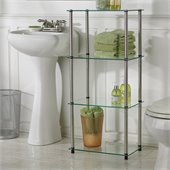 Convenience Concepts Classic Glass 4 Tier Tower 