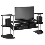 Convenience Concepts Designs2Go™ Multi Level TV Stand in Black