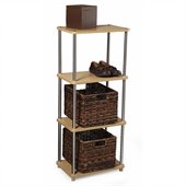 Convenience Concepts Designs2Go™  4-Tier Tower in Natural