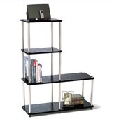 Convenience Concepts Designs2Go™ Multi L Bookshelf in Black