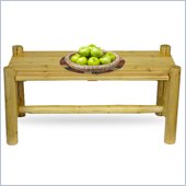 Convenience Concepts Santa Fe Coffee Table in Pine