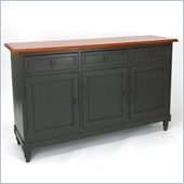 Wayborn Brookfield Console in Hunter Green/Honey Brown