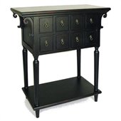 Wayborn Mentego Console  Table in Antique Black