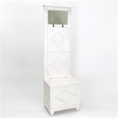 Wayborn Simpatico Hall Tree in Whitewash