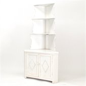 Wayborn Corner Display in Whitewash