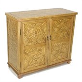 Wayborn Bamboo Cabinet in Honey Brown