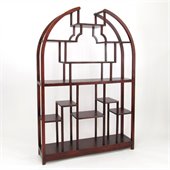Wayborn Etagere 48 Display Unit in Dark Brown
