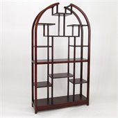 Wayborn Etagere 40 Display Unit in Dark Brown