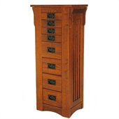 Wayborn Birchwood Jewelry Storage in Oak