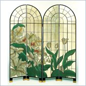 Wayborn 4 Panel Arched Window of Fragrance Room Divider