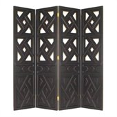 Wayborn Windmill Room Divider in Black
