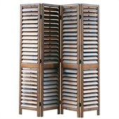 Wayborn Venetian Room Divider in Walnut