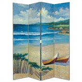 Wayborn Hand Painted The Beach Room Divider