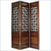 Wayborn Suchow Window Room Divider in Walnut