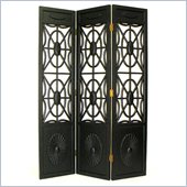 Wayborn Spider Web Room Divider in Antique Black