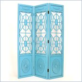 Wayborn Spider Web Room Divider in Teal
