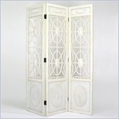 Wayborn Spider Web Room Divider in Whitewash