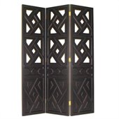 Wayborn Wiindmill Room Divider in Antique Black
