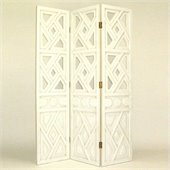 Wayborn Wiindmill Room Divider in Whitewash