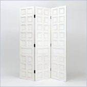 Wayborn Katherine Room Divider in Whitewash