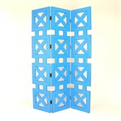 Wayborn Hunter Room Divider in Teal
