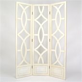 Wayborn Charleston Room Divider in Whitewash