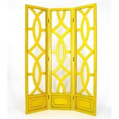 Wayborn Charleston Room Divider in Yellow