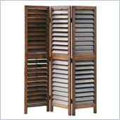 Wayborn Chinese Oakwood Low Venetian Room Divider  in Brown