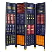 Wayborn 4 Panel Book Room Divider