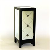 Wayborn Tanner Mirror Accent Chest in Black